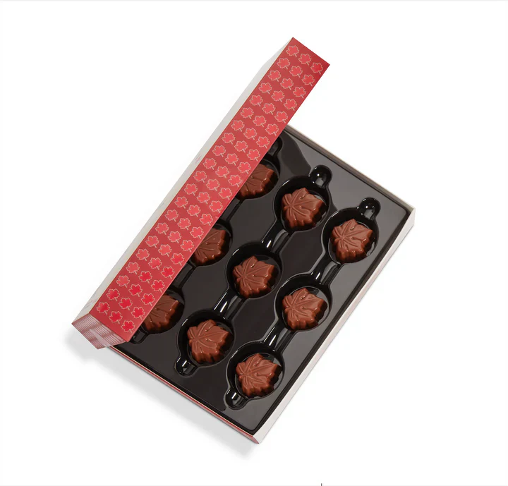 Esta Maple Leaf Milk Chocolate Truffles 12/90g - Image 2