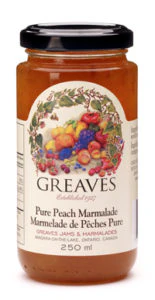 Greaves Orange with Peach Marmalade 12/250ml
