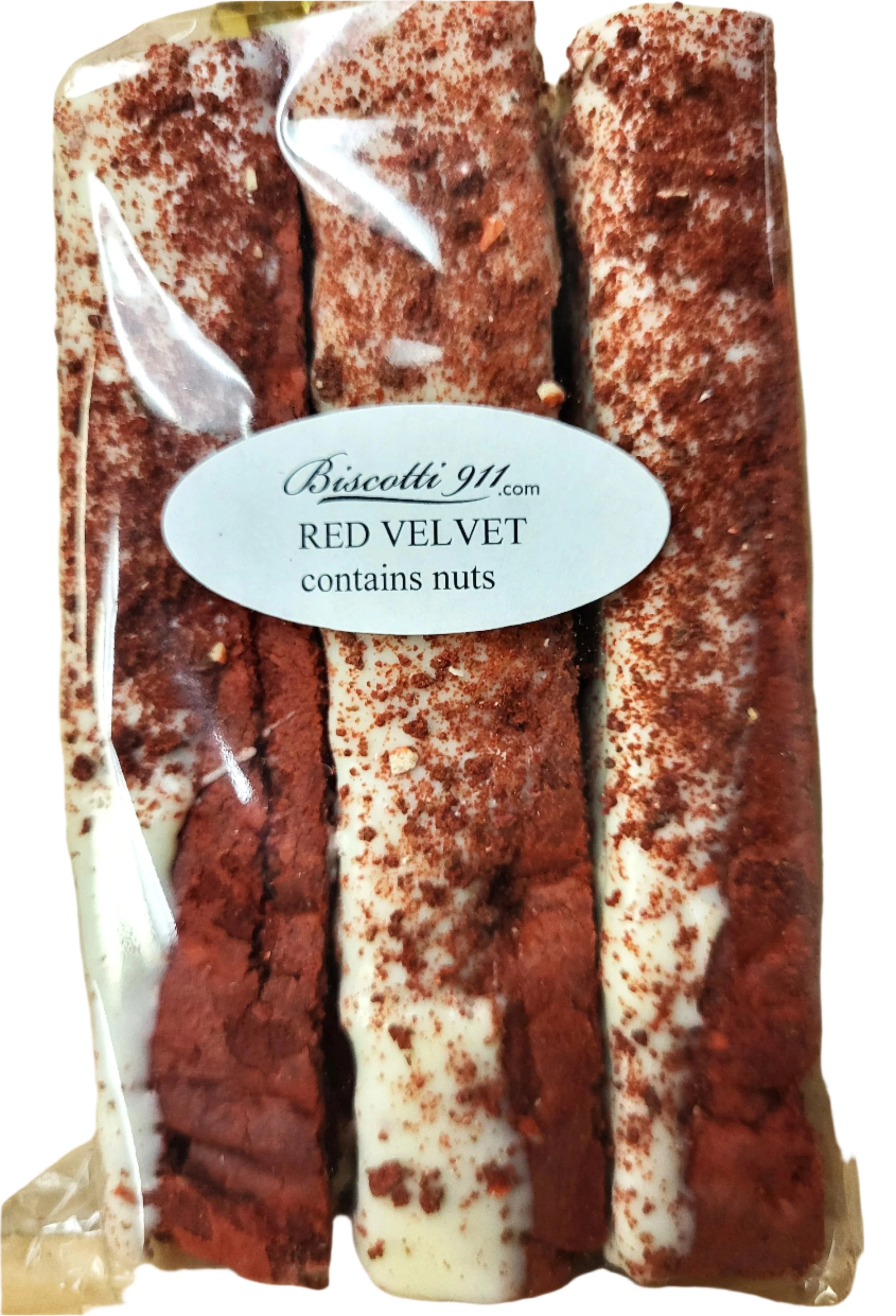 Mrs. B Biscotti 12/3 pack Red Velvet