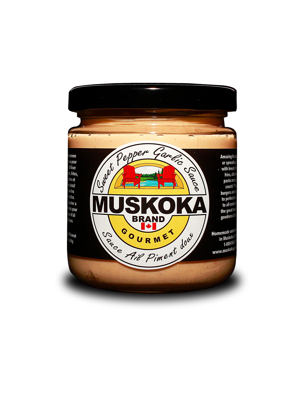 Muskoka Gourmet Sweet Pepper Garlic Sauce 12/250ml
