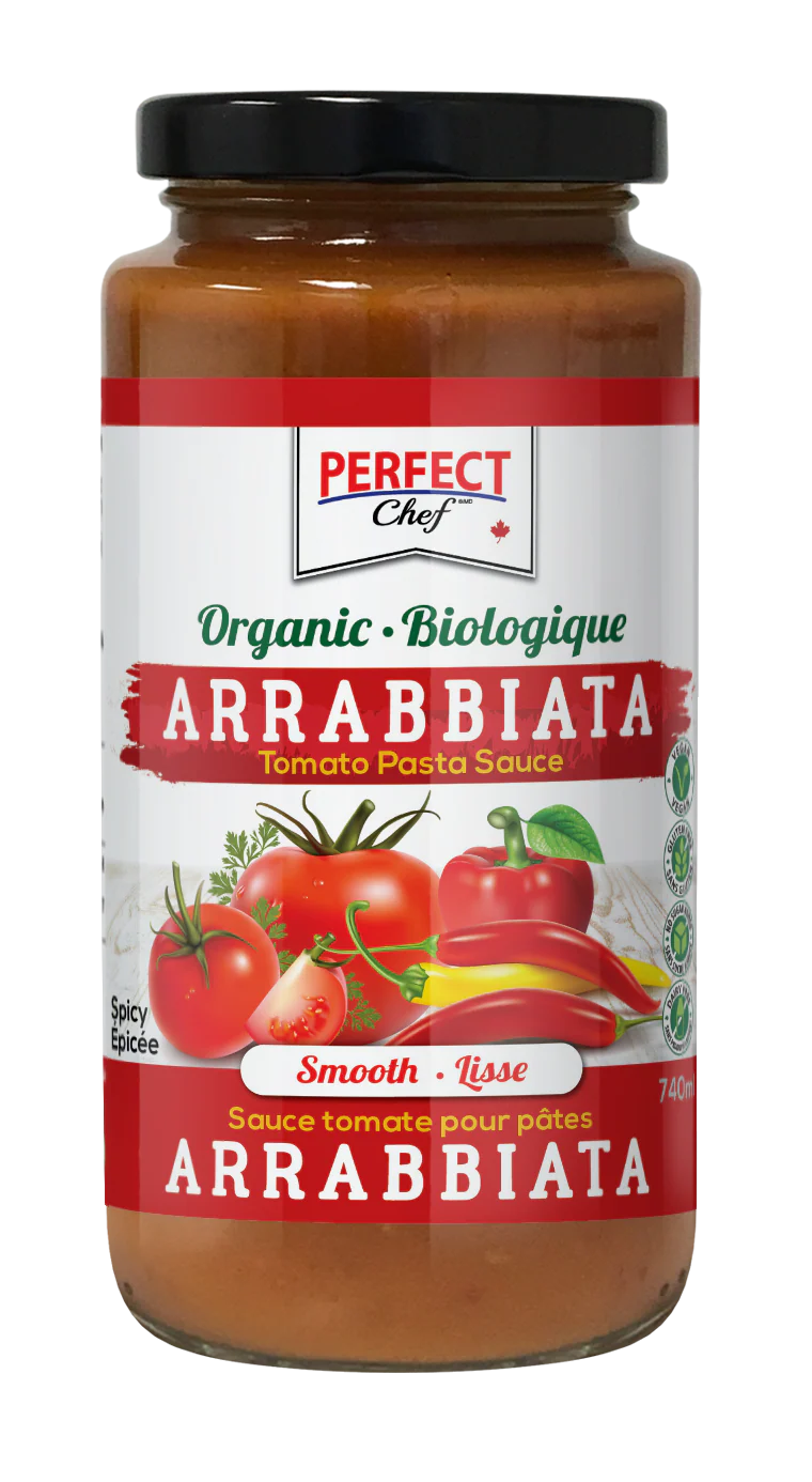 Perfect Chef Arrabbiata Organic Pasta Sauce 6/740ml