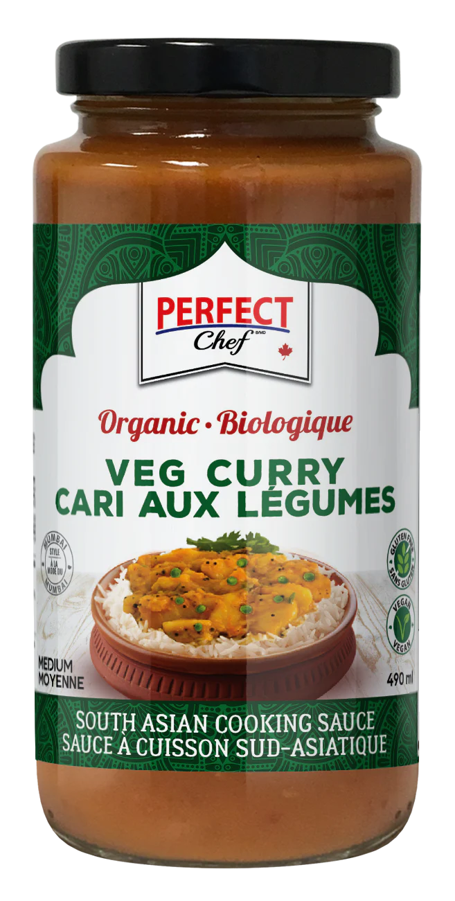 Perfect Chef Organic Curry Cooking Sauce 12/490ml