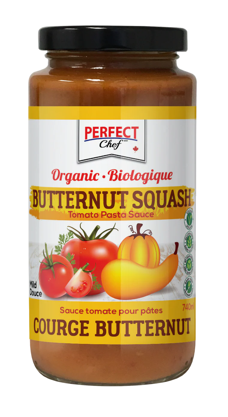 Perfect Chef Organic Pasta Sauce Butternut Squash 6/740ml