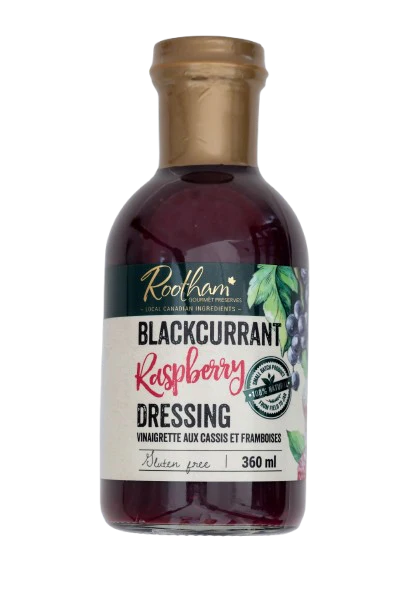 Rootham Black Currant Raspberry Salad Dressing 12/360ml
