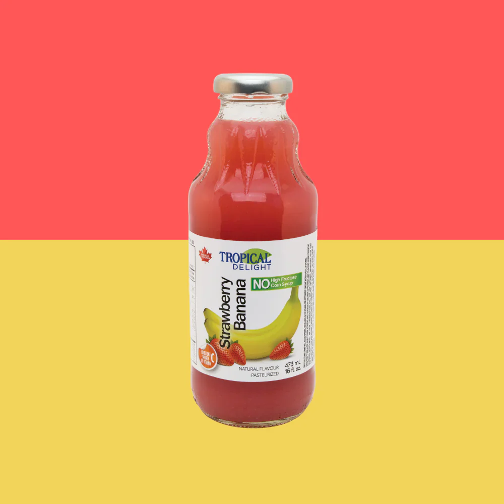 Tropical Delight Nectar 12/473ml Strawberry Banana
