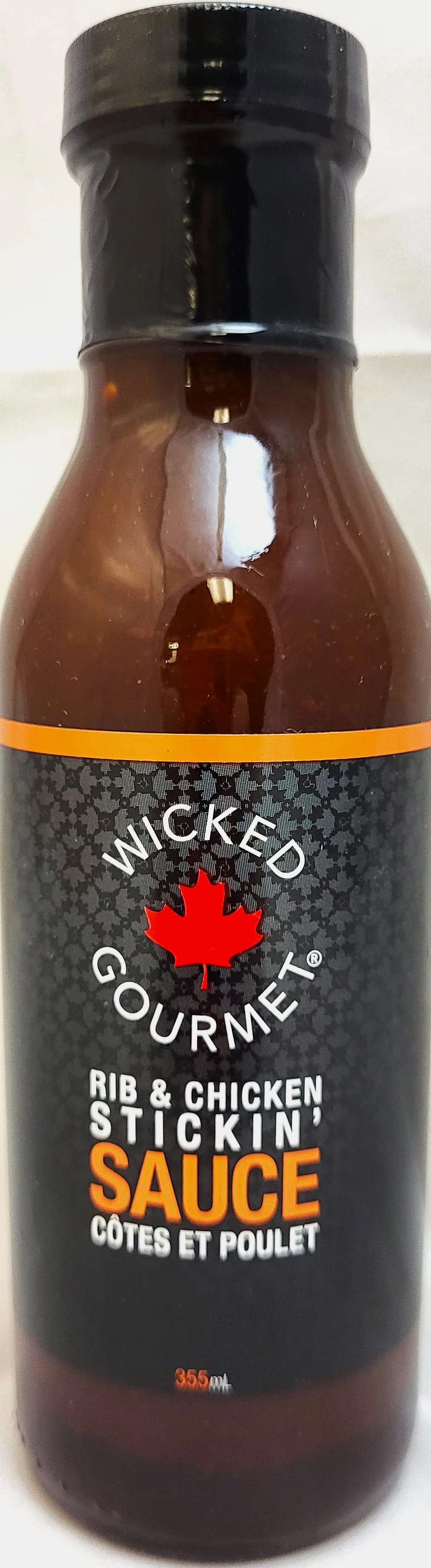 Wicked Gourmet Rib and Chicken Sauce 12/355ml